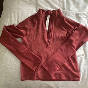 Lululemon Rest Less Cropped 1/2 Zip